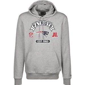 New Era NFL Graphic Po Hoody Neepat LGH Unisex volwassenen sweatshirt, grijs, XSS, grijs.