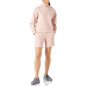 PUMA loungewear jumpsuit shorts 17,8 cm trainingspak, rozenkwarts, L, dames, kwarts, roze, Rozenkwarts.