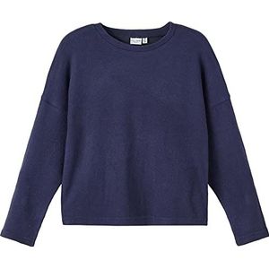 NAME IT Nkfvicti Ls Knit L Noos Sweater meisjes (1 stuk), Dark Sapphire