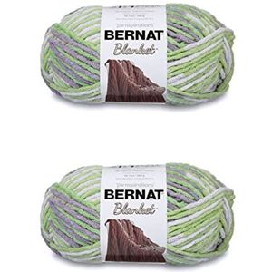 Bernat 4 x BB wol voor dekens paars
