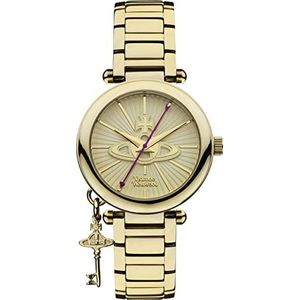 Vivienne Westwood Horloges VV006KGD, goud/goud, armband, Goud/Goud, Armband