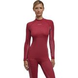 FALKE Wool-tech Trend ronde hals W L/S Sh functionele sneldrogende wol 1 stuk top basislaag dames (1 stuk)