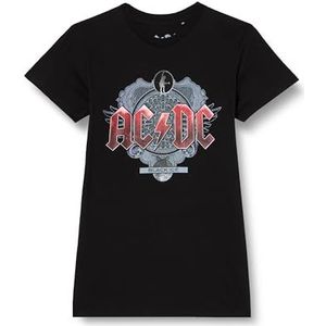 AC/DC Meacdcrts014 T-shirt voor heren (1 stuk), zwart.