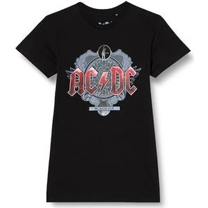 AC/DC T- Shirt Homme, Noir, XS