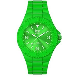Ice-Watch - Ice Generation - Flashy polshorloge met siliconen armband (medium), Groen, flashy groen