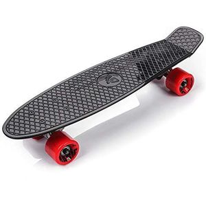 PENNY BOARD ZWART/ROOD