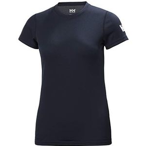 Helly Hansen W Hh Tech Dames Sport T-Shirt, Navy Blauw