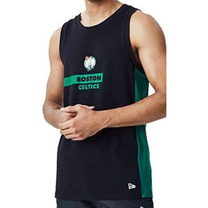 New Era NBA Block Wordmark Tank Bosel Sweatshirt, zwart.
