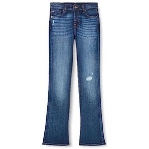 7 For All Mankind Jsbt44a0 Damesjeans, Donkerblauw