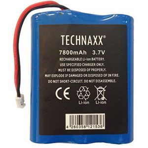 Technaxx 4652 vervangende batterij voor zender TX-75 zwart 7800mAh