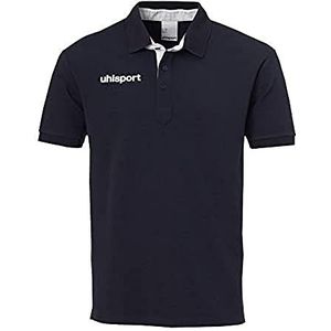 uhlsport Essential Prime Poloshirt voor heren, zwart/wit