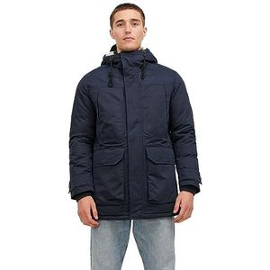 JACK & JONES Jjeclip Sn parka voor heren, Navy Blauw