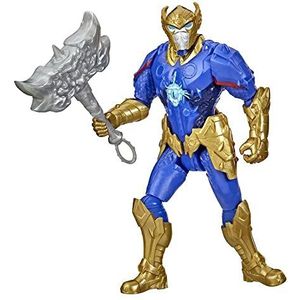 Marvel Avengers Mech Strike Monster Hunters Thor Toy actiefiguur, 15 cm, speelgoed voor kinderen vanaf 4 jaar