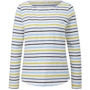 s.Oliver T-shirt met lange mouwen voor dames, 54 g 1 - Blauw, 44