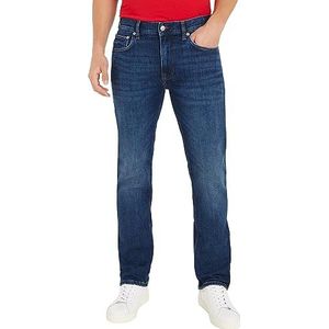 Tommy Hilfiger Bt-madison Str Caro Indigo-b Jeansbroek voor heren, Caro Indigo