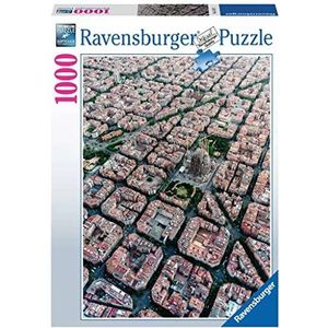 Ravensburger - Puzzel 1000 stukjes Barcelona Uitzicht op de Volwassen Hemel, 4005556151875, Niel