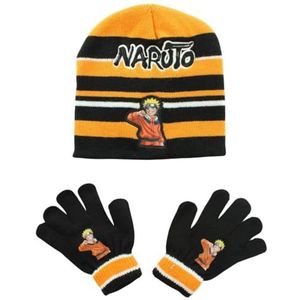 Disney Naruto handschoenmuts voor kinderen, hoed voor jongens, zwart.