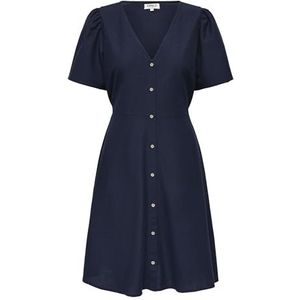Onlvita Life Linen S/S WVN Robe courte, Blazer bleu marine., 3XL