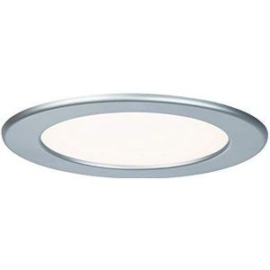 Paulmann 92074 inbouwset Quality LED-paneel, rond, 1 x 12 W, 2700 K, 230 V, 170 mm, chroom/kunststof