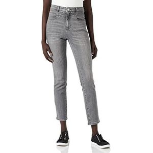 BOSS Skinny Jeans Crop 1.3 Licht Grijs Skinny Fit gemaakt van Super Stretch Denim, zilver.