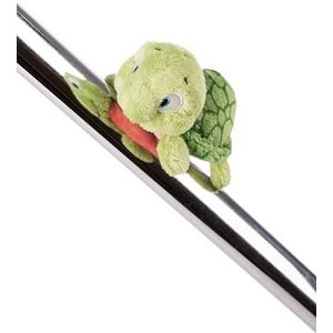 MagNICI Tateus schildpad, 10 cm, groen, duurzaam pluche dier met magneet, magnetisch dier voor koelkast, schoolbord, metalen element en nog veel meer, geweldig cadeau-idee