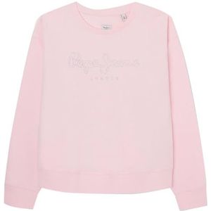 Pepe Jeans Roze sweatshirt voor meisjes, Roze