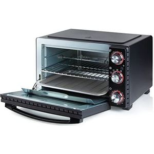 Domo Oven - 1500 W - Kleine oven - Zwart