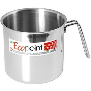 HOME Ecopoint roestvrijstalen melkwarmer 14 cm kookpan