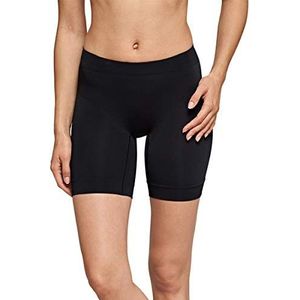 Schiesser Hipster lichtgewicht naadloze lange shorts voor dames, Zwart_154481