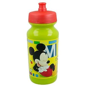 ALMACENESADAN 2081 sportfles Twister Disney Mickey Mouse Waterkleuren, inhoud 390 ml, kunststofproduct, BPA-vrij.