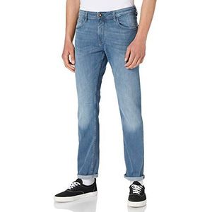 TOM TAILOR Denim Piers Blue Slim Jeans voor heren, 10160 - blauw grijs denim