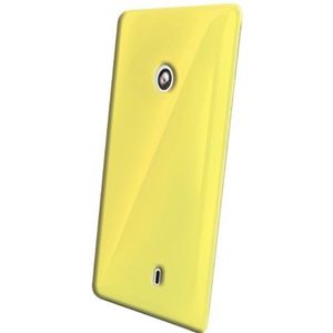 Celly Gelskin beschermhoes voor Nokia Lumia 520, zacht, flexibel, geel