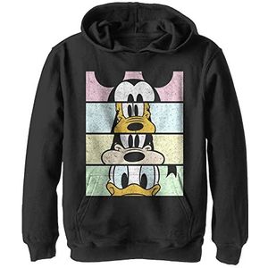 Disney Korte hoodie voor jongens, zwart.