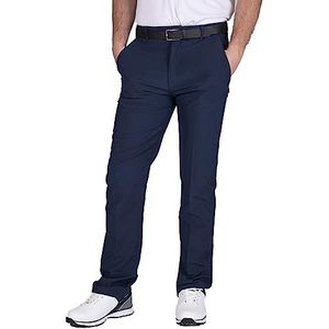 Island Green IGPNT1900 golfbroek voor heren, ademend, 4-weg stretch, 4-zakken, kniebroek, taps toelopende pijpen, marineblauw, maat 101,6 cm, lengte 83,8 cm, Navy Blauw