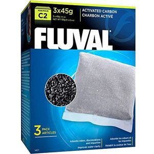 Fluval Spons voor mechanische filtratie met actieve kool voor C2-filter