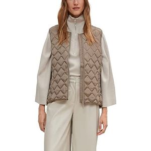 Comma Damesvest zonder mouwen, beige (8603), 38, beige (8603)