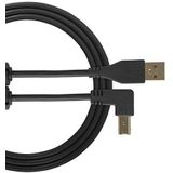 UDG U95005BL USB 2.0 kabel (A-B), high-speed audio, geoptimaliseerd, USB 2.0 A stekker naar B-stekker, zwart
