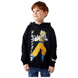 NAME IT Nkmjoch Dragon Ball (WH, BRU Noos Vde) sweatshirt, zwart, 122 cm-128 cm, voor kinderen, zwart (zwart), 122-128, Zwart (schwarz)