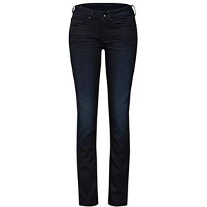 G-STAR RAW Midge Mid Waist Straight Jeans, dames, blauw (Dk Aged 5245-89), 25 W/32 L, blauw (Dk Aged 5245-89)