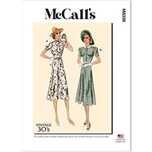 McCall's M8338A5 damesjurk A5 (34-36-38-40-42)