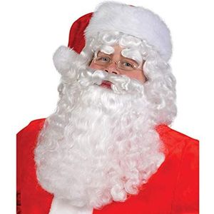Santa Claus volwassen pruik en baard sets
