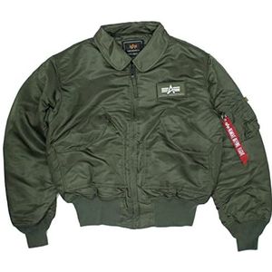 ALPHA INDUSTRIES 100102-142-donker-olijf-XS 100102-142-olijf-donker XS, groen, standaard unisex