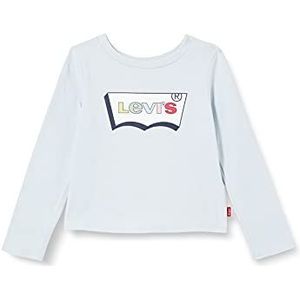 Levi's Kids Top met lange mouwen voor meisjes, LVG lang, SLV, baby, T-shirt, 2-8 jaar, Outdoor