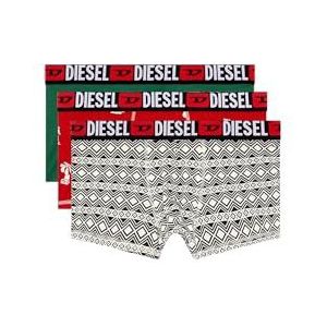 Diesel Umbx-damienthreepack boxershorts voor heren, 3 stuks, Veelkleurig (E6886-0akax)