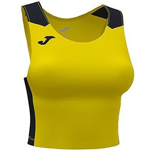 Joma 2XS Top Record II Unisex Volwassenen, Geel/Zwart