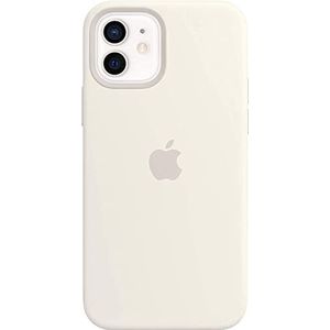 Apple siliconenhoesje met Magsafe voor iPhone 12 | 12 Pro wit​​​​​​