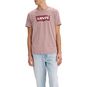 Levi's Graphic Crewneck Tee T-shirt voor heren (1 stuk), Batwing Peachskin