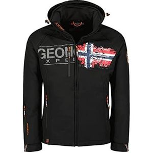 Geographical Norway Trusty_Men Softshell Heren (1 stuk), zwart.