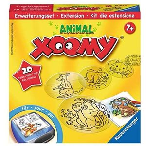 Ravensburger Xoomy uitbreidingsset Animal 18711- stripboeken en dieren leren tekenen, creatief tekenen en schilderen voor kinderen vanaf 7 jaar