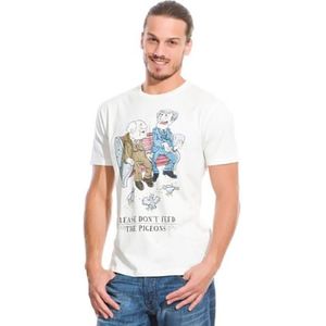 Springfield Print The Muppets T-Shirt, Wit.